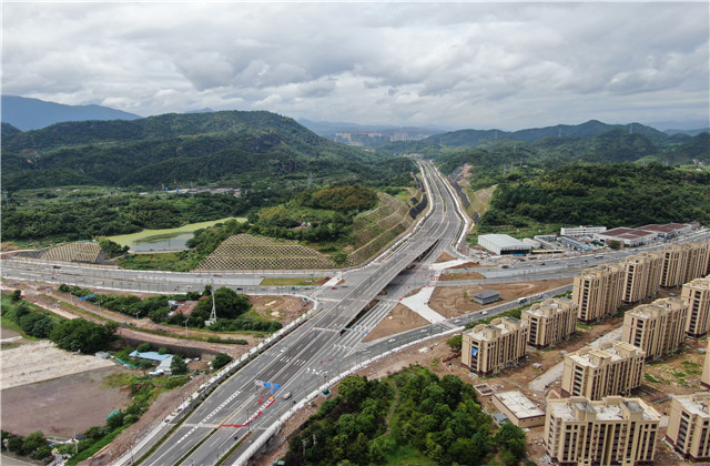 麗水桐嶺路道路工程PPP項目正式通車